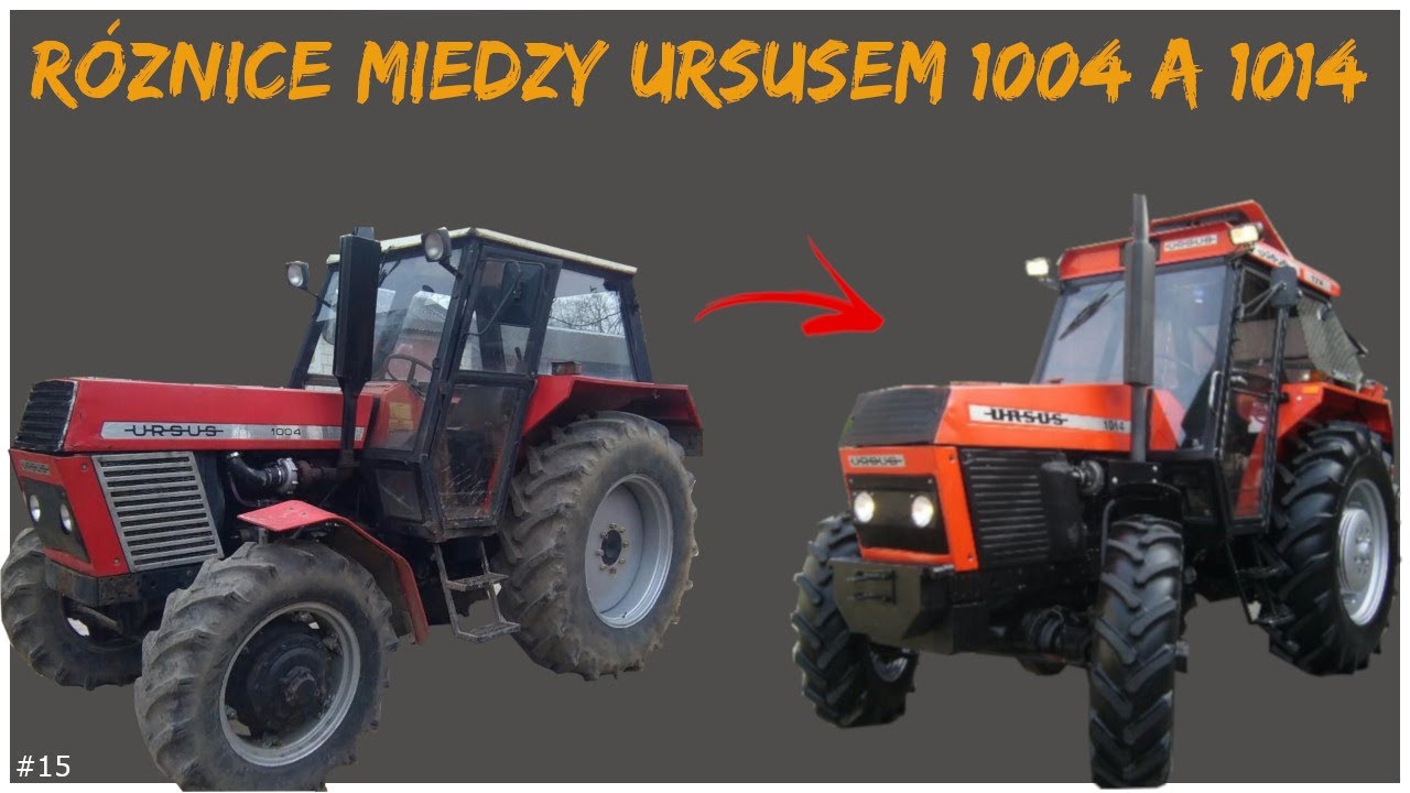 R&Oacute;ŻNICE MIĘDZY URSUSEM 1004 a 1014