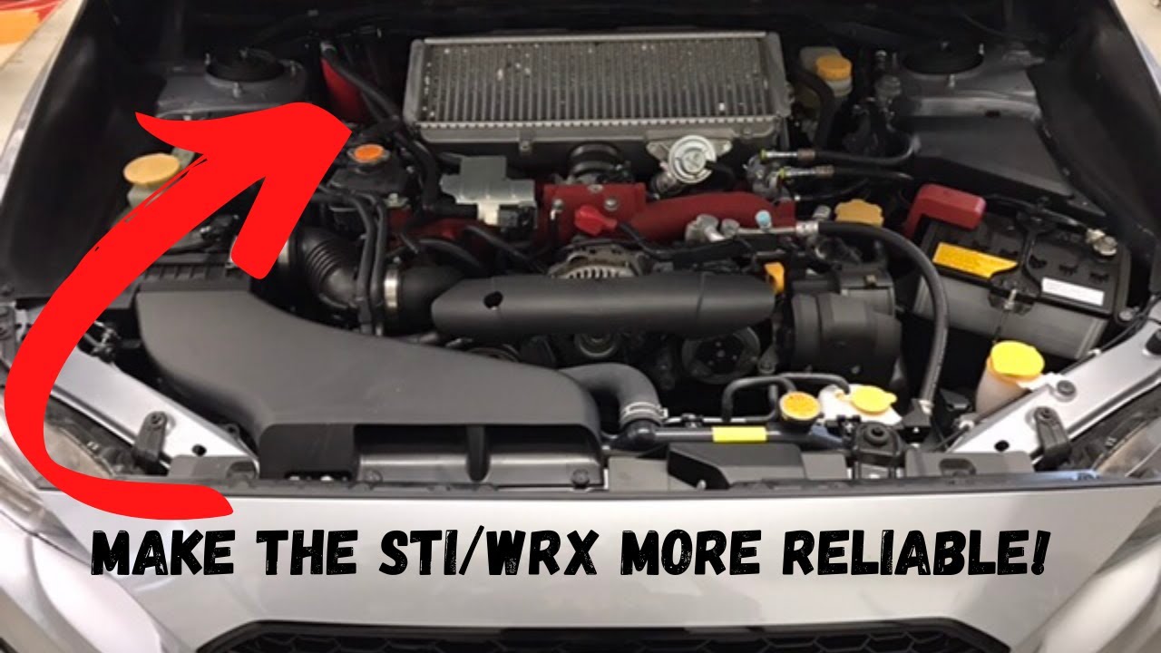 Best Mod to INCREASE RELIABILITY on a Subaru WRX STI