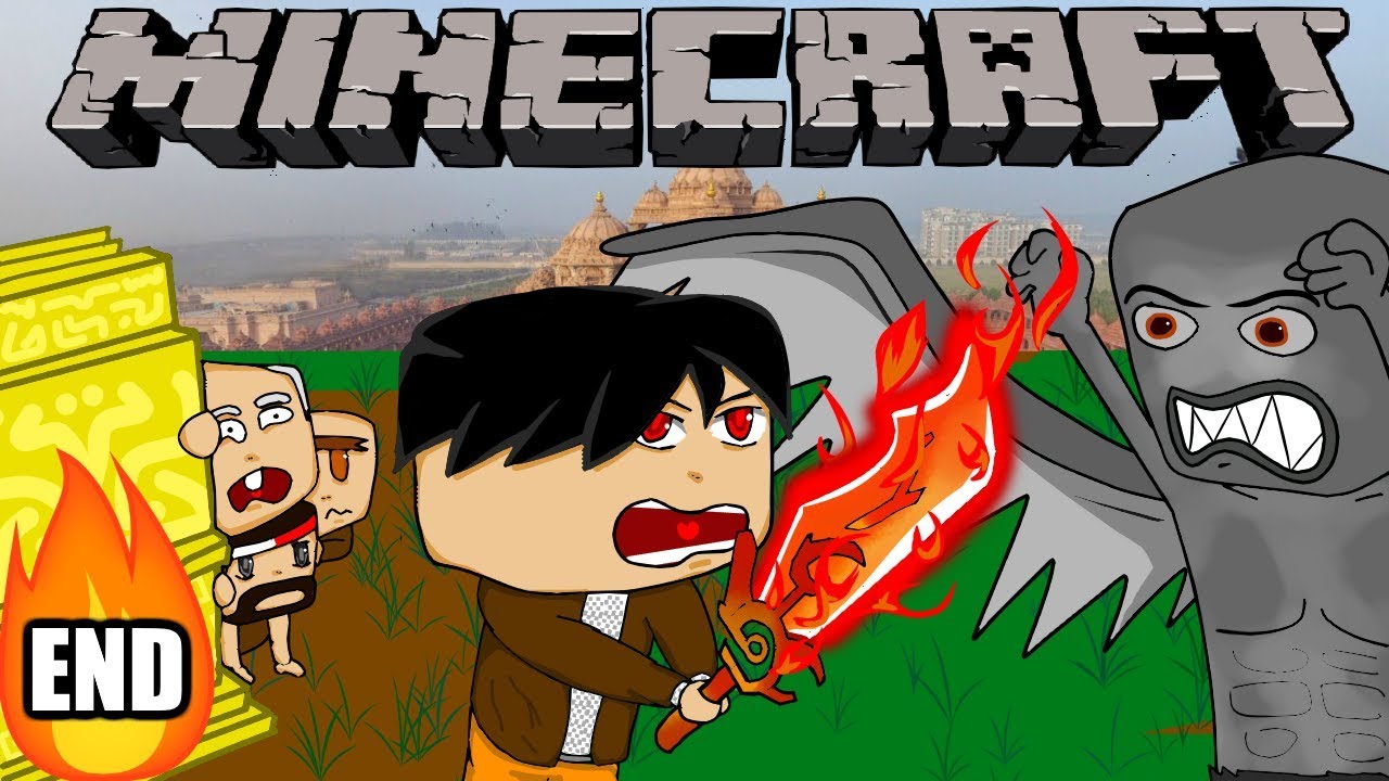 Minecraft Adventure Indonesia - Mengalahkan Boss Terakhir ! (END)