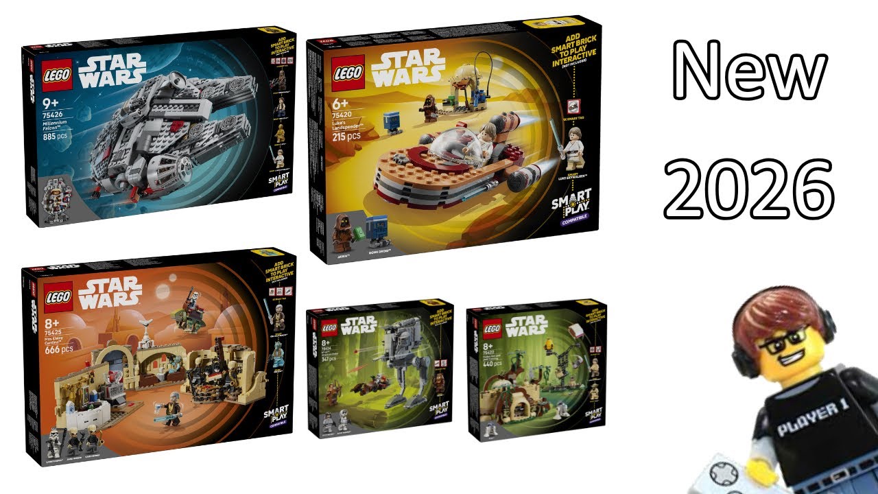 More LEGO Star Wars SMART Play sets revealed!