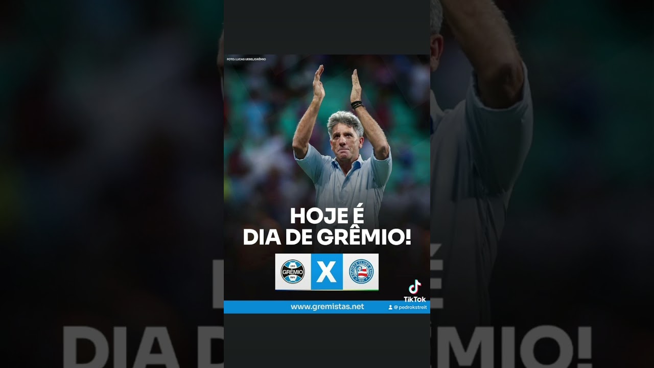 Hoje as 19:00 Horas #geraldogremio quem ganhar&aacute;