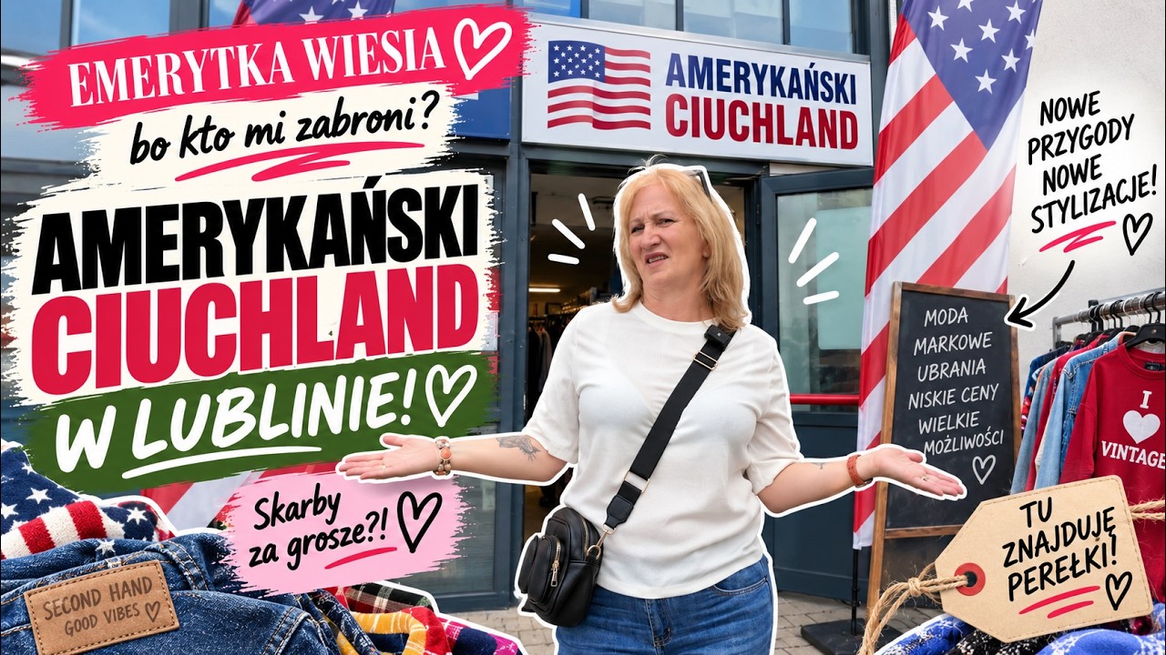 CO MOŻNA ZNALEŹĆ W AMERYKAŃSKIM CIUCHLANDZIE? 😱 Znalazłam niezłe perełki!