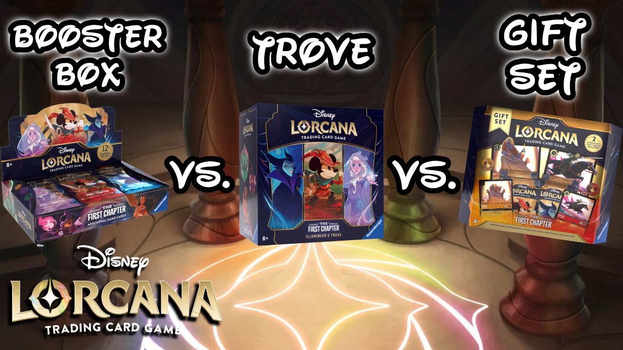 Booster Box VS Trove VS Gift Set! | Disney Lorcana TCG