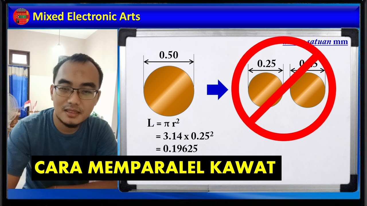Cara Hitung Paralel Kawat Gulungan Trafo / Motor (Enamel Wire)