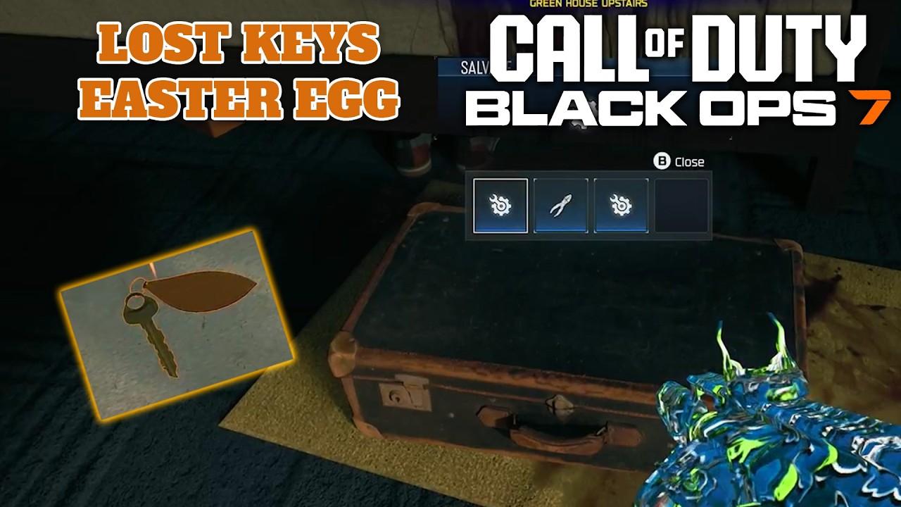 How To Do The Lost Keys Easter Egg On Paradox Junction Easter Egg - Black Ops 7 Zombies