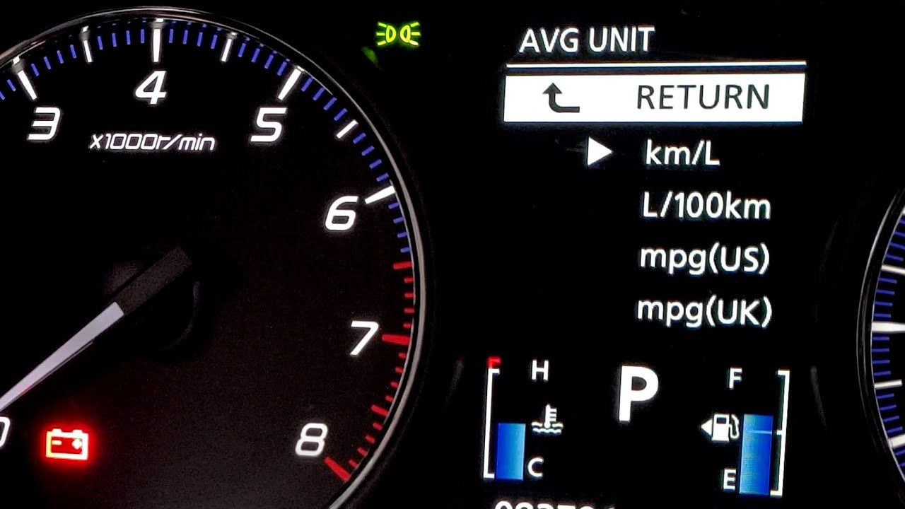 Como alterar de L/100km para km/L e mais