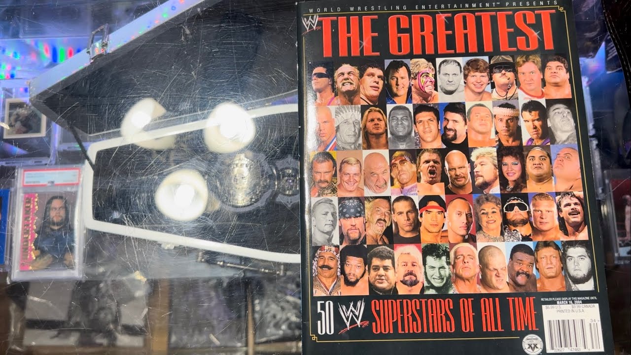 The Greatest 50 WWE Superstars Of All Time Magazine