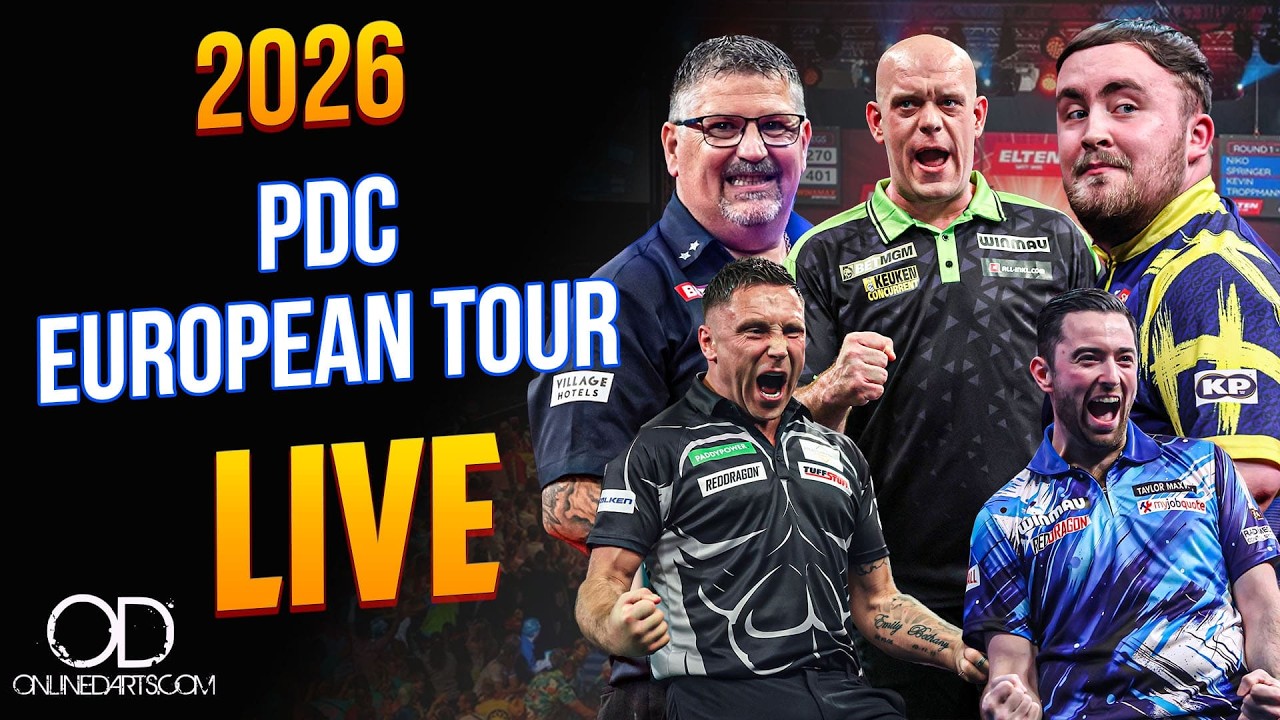 2025 PDC European Tour | Poland Darts Open ET 1 Session 2 The Euro Tour is back