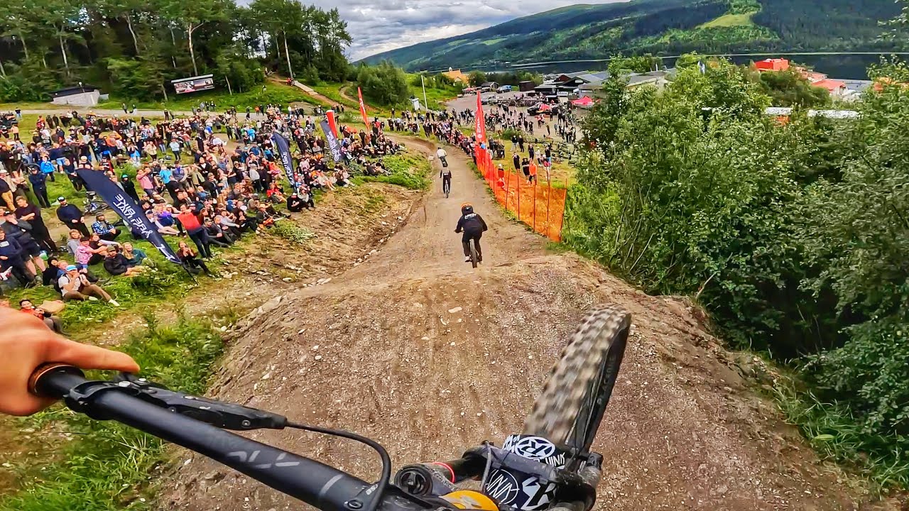 Åre Bike Festival 2024 POV (новая трамплинная линия просто безумие)