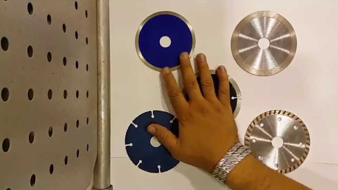 Diferença entre disco para serra mármore (Makita)