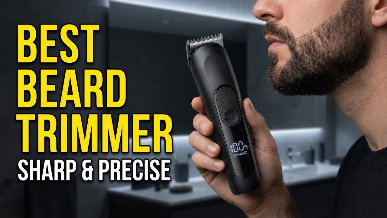 No Mess! Top 5 Best Beard Trimmers for Men 2026