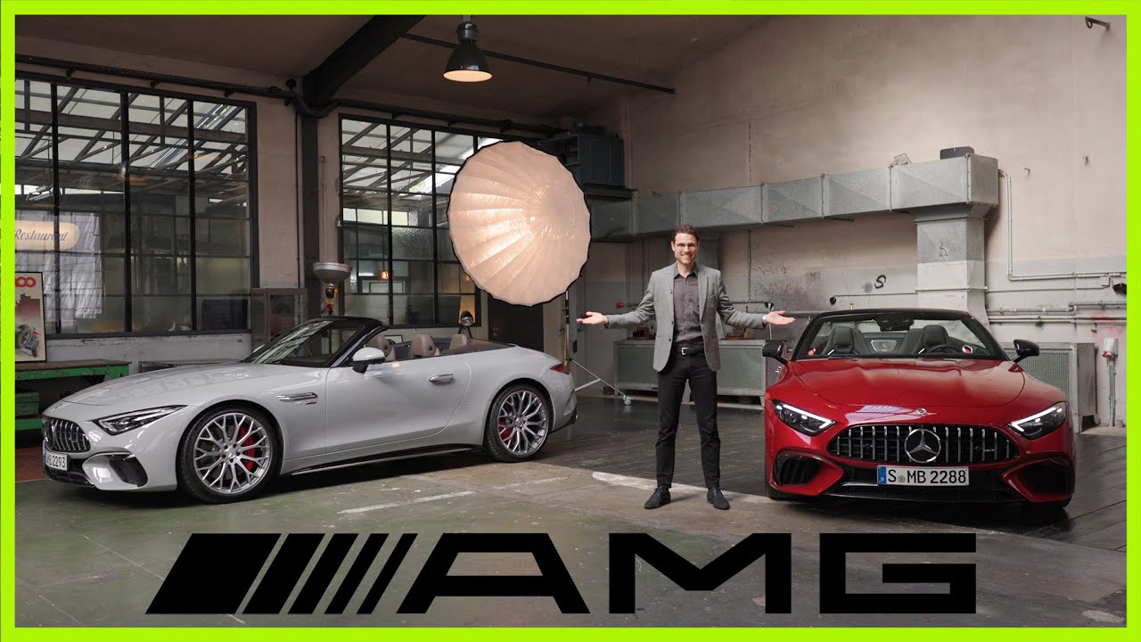 [최초공개] 🏎AMG 스포츠카로 돌아온...신형 벤츠 AMG SL 55 & 63 공개!