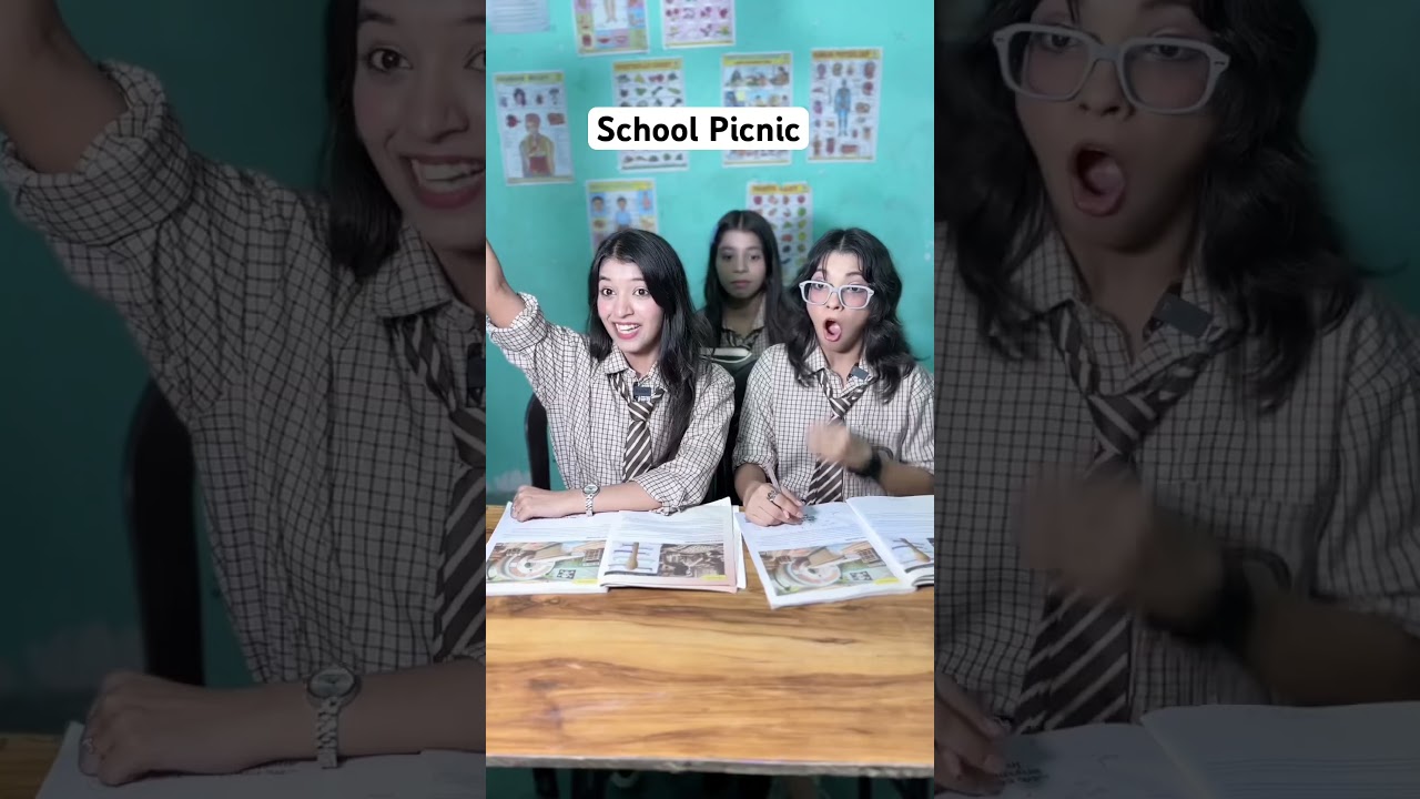 School Picnic 🥰 #viralshort #comedy #school #ytshorts