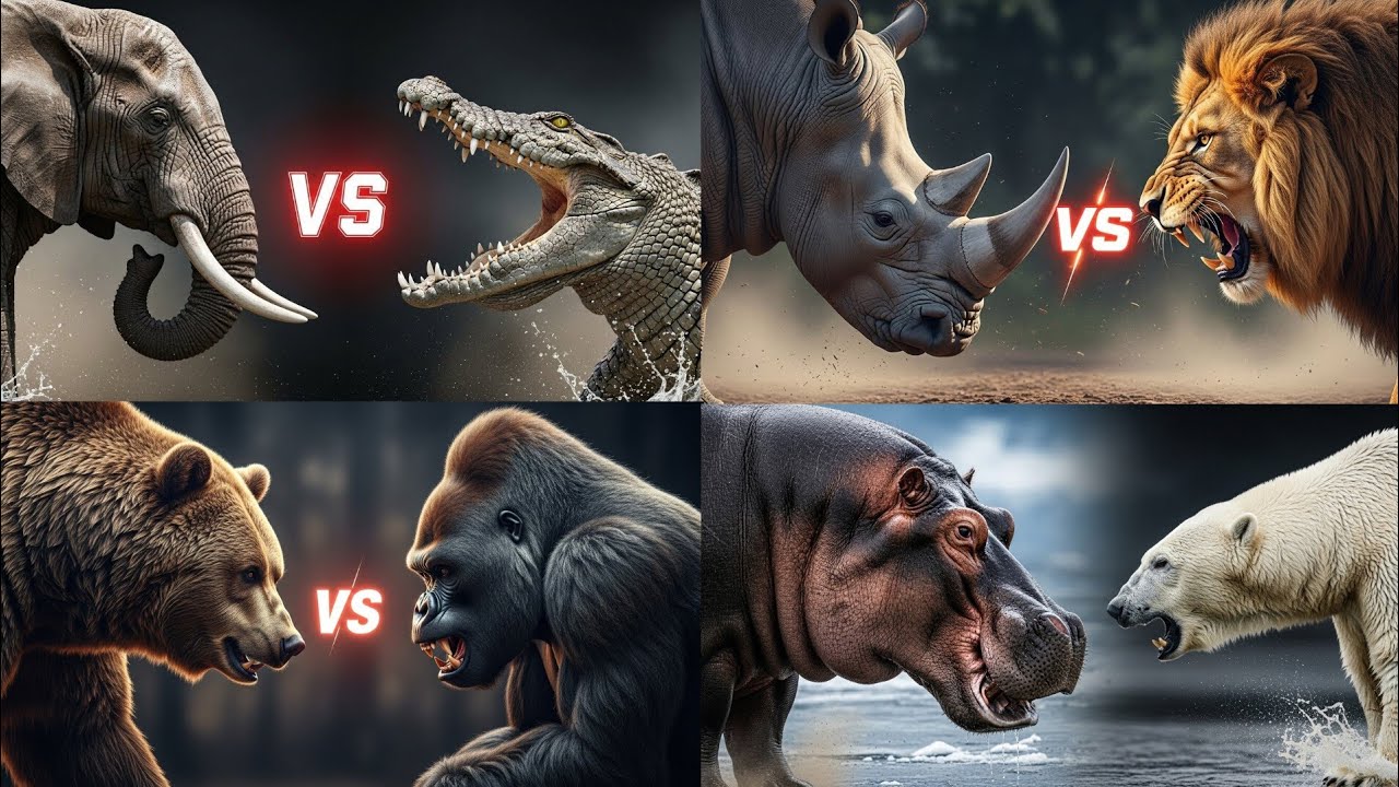 Top 10 Deadliest Animal Battles | Ultimate Animal Comparison Compilation”