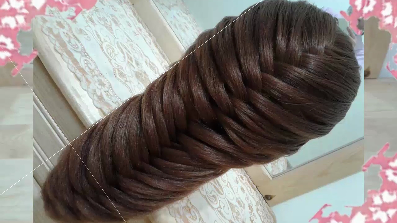 peinados recogidos faciles para cabello largo bonitos y rapidos con trenzas para chica en fiestas77