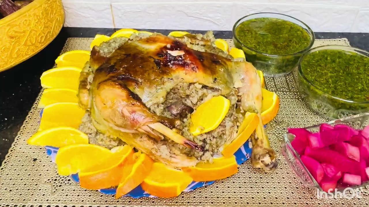 فراخ محشية في الكيس الحراري ولا أروع لازم تجرّبيها 