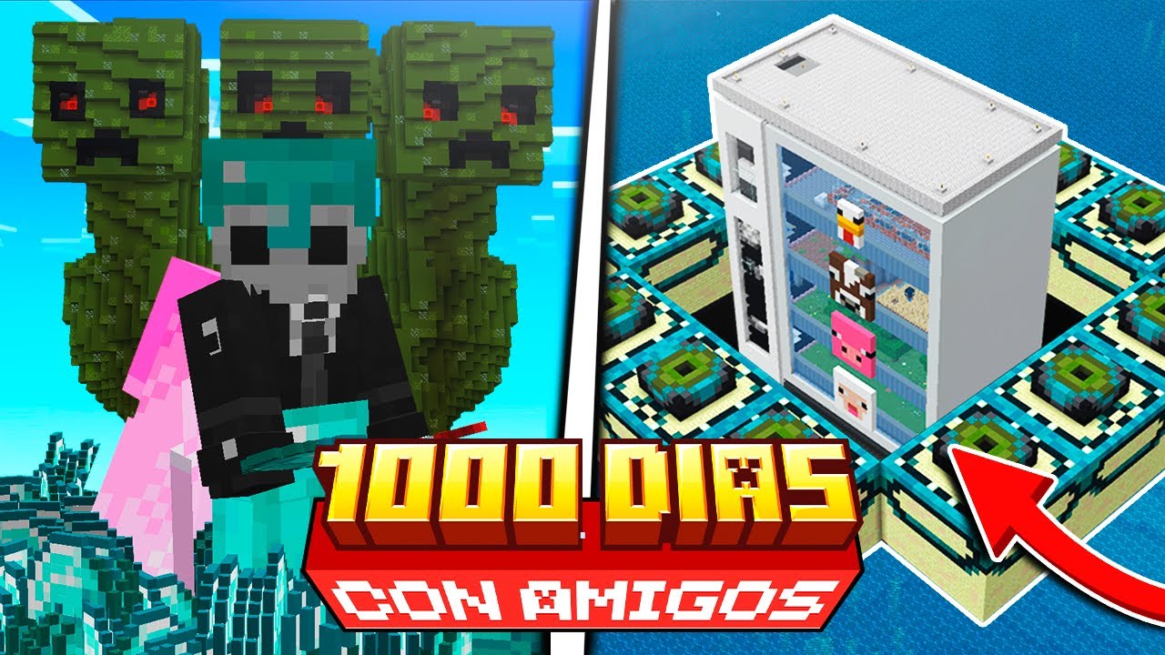 1000 DÍAS en Minecraft PELÍCULA
