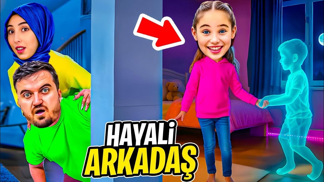 ELİFİN ODASINDA KİM VAR ‼️ EYVAH HAYALİ ARKADAŞI VAR !! 