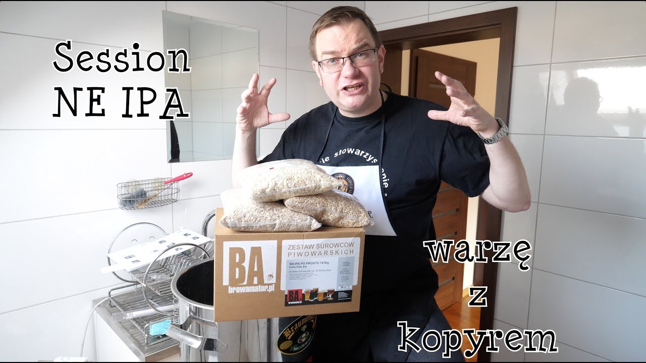 Session New England IPA warzę z kopyrem