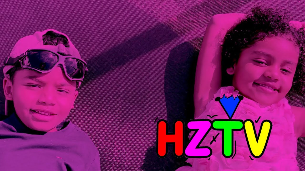 HZTV (1) Trampoline, Popsicles, Twister, Home Obstacle Course Challenge