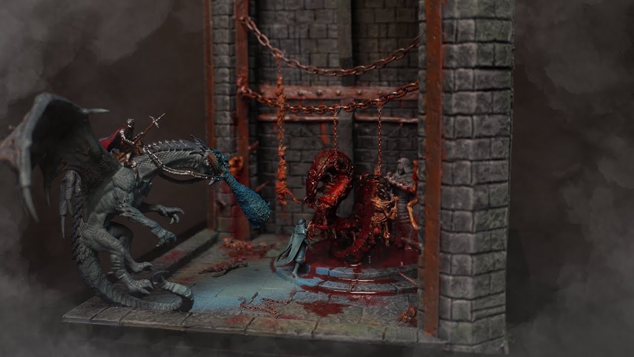 Dark Fantasy Diorama Build – The Blood Serpent Ritual
