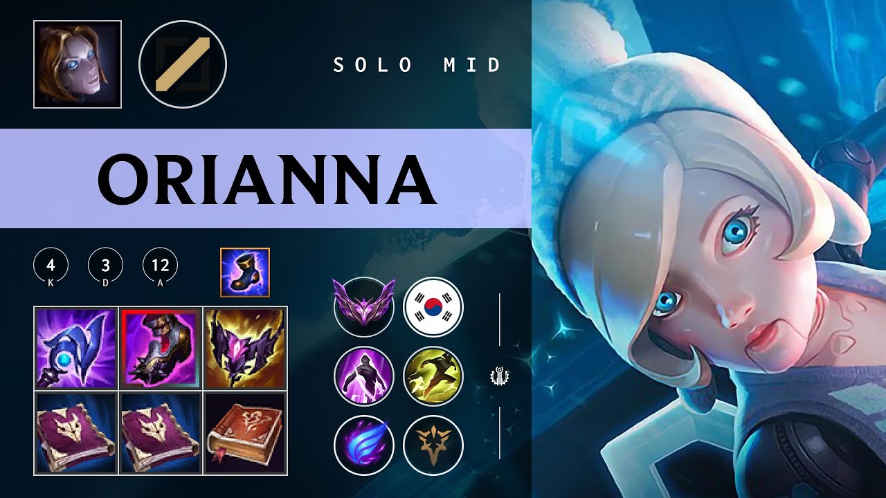 Orianna Mid vs Cassiopeia - KR Master Patch 26.01