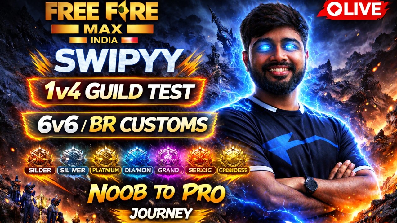 Crazy Reactions & Guild Test ON 1v4/4v4/6v6 | Giveaway Content Customs (Day22) Noob ➝ Pro Journey