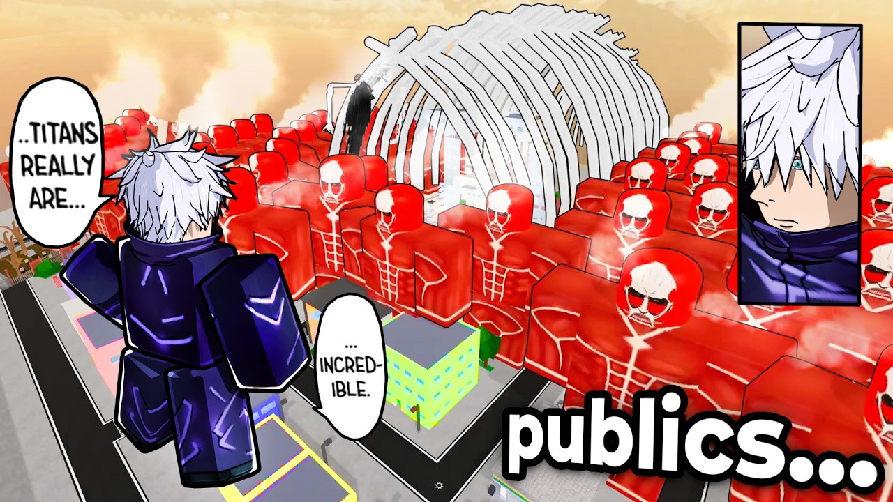 I Brought Custom Movesets to PUBLIC Servers Jujutsu Shenanigans...