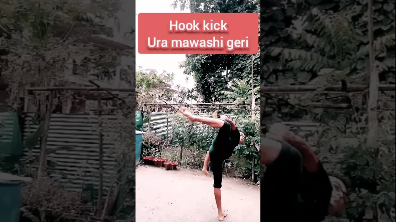 Hook kick with front leg 