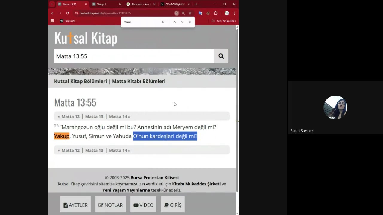 27 Kasım 2025 - Yakup 1-2 bölümler