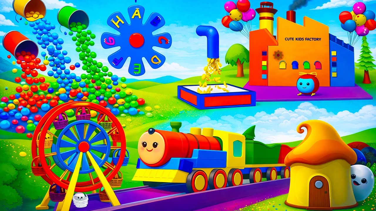 Kids Learn to Count, ABCs & Colors | Learn Colors, ABCs & Numbers | Educational Video for Toddlers