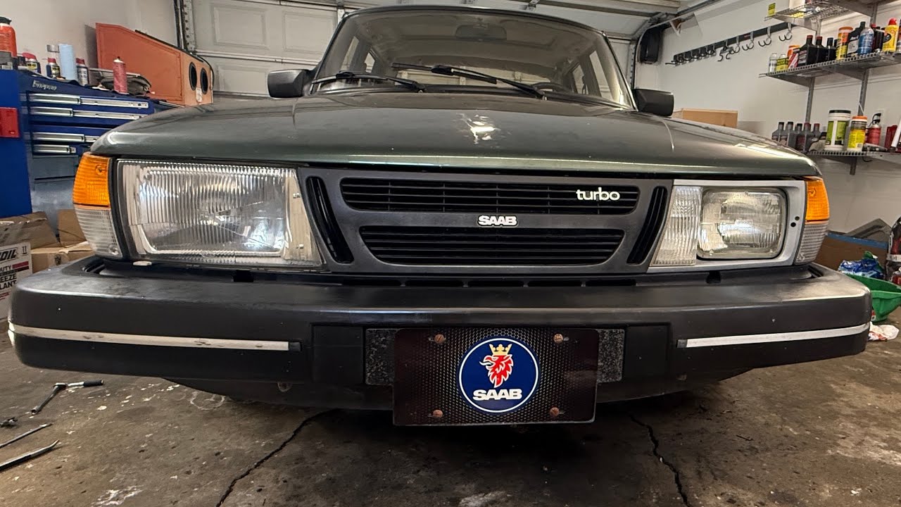 Converting Flatnose Saab 900 to Euro Headlights