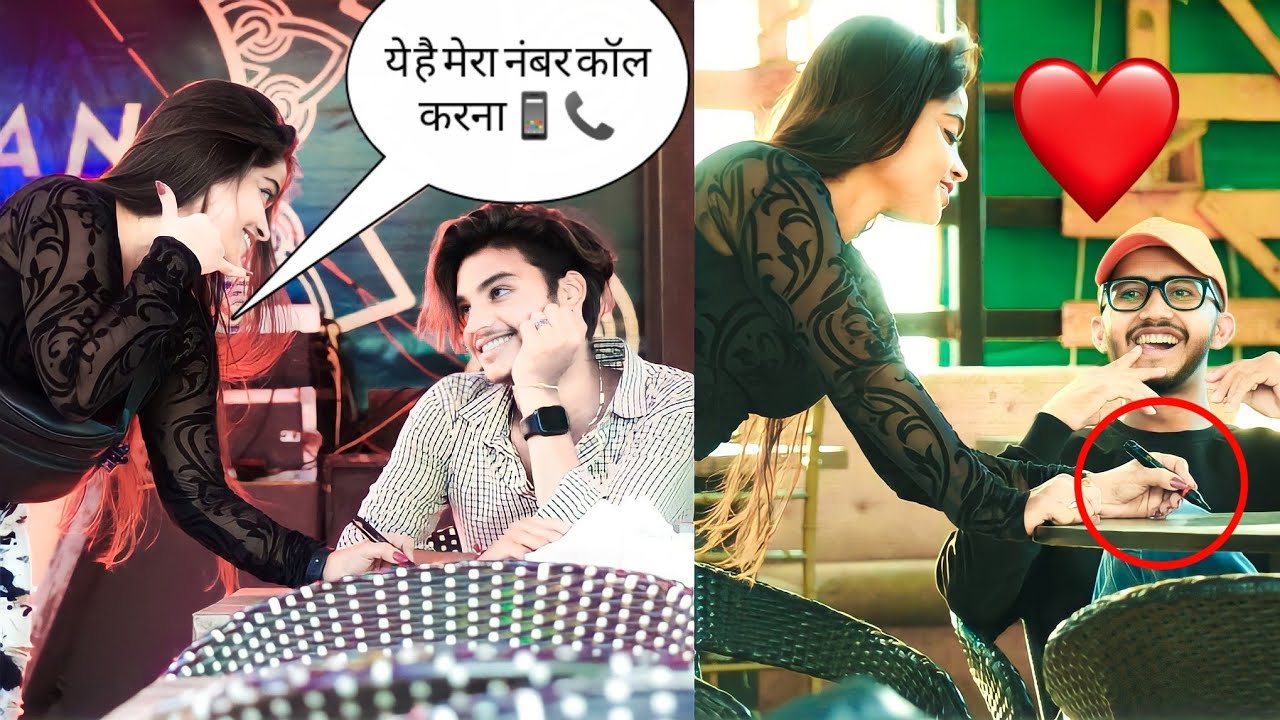 Impressing Boys and then Giving My Phone Number to them Prank With a Twist 😂 || KHUSHI PANDEY