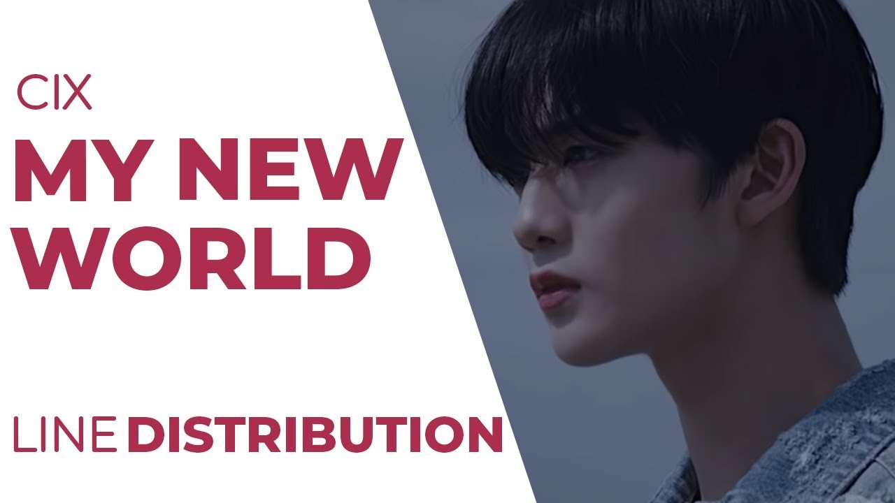 CIX - MY NEW WORLD Line Distribution (Color Coded)