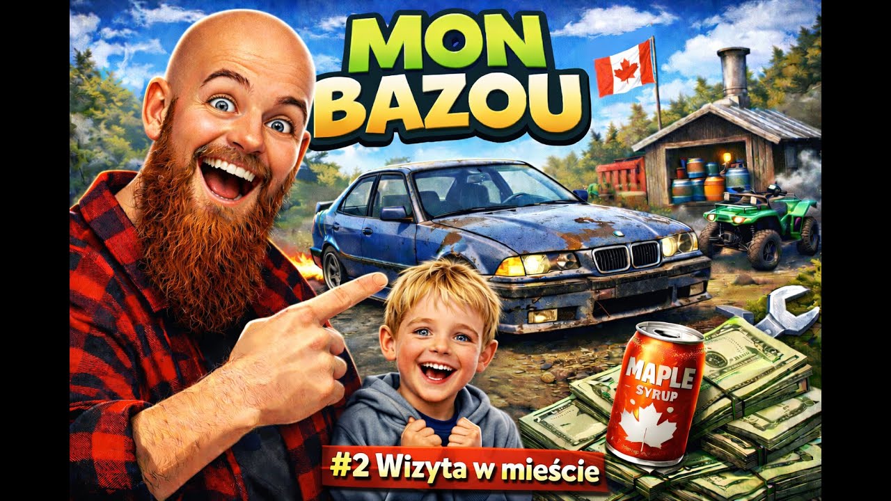 Mon Bazou Gameplay PL  🚗💨 #2 Wizyta w mieście