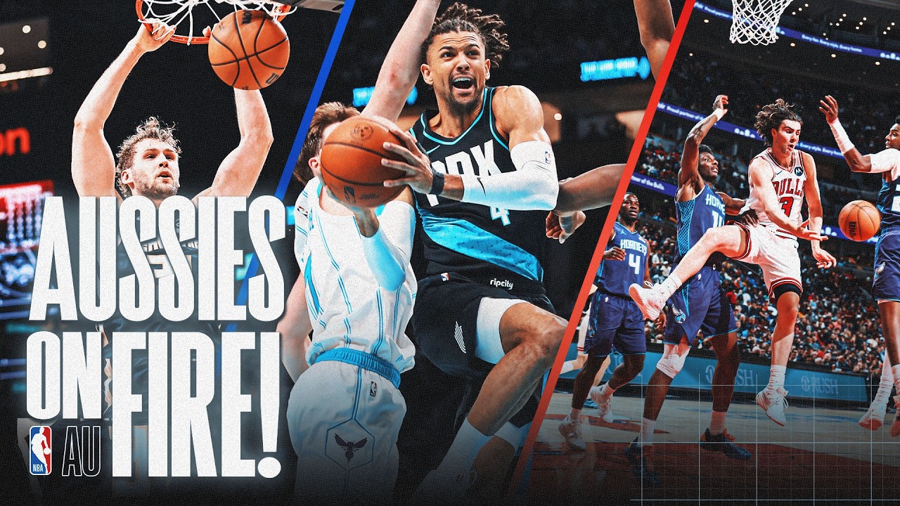 Dimin' Dyson, Sniper Josh, Giddey Buckets! | AUSSIES ON FIRE🔥