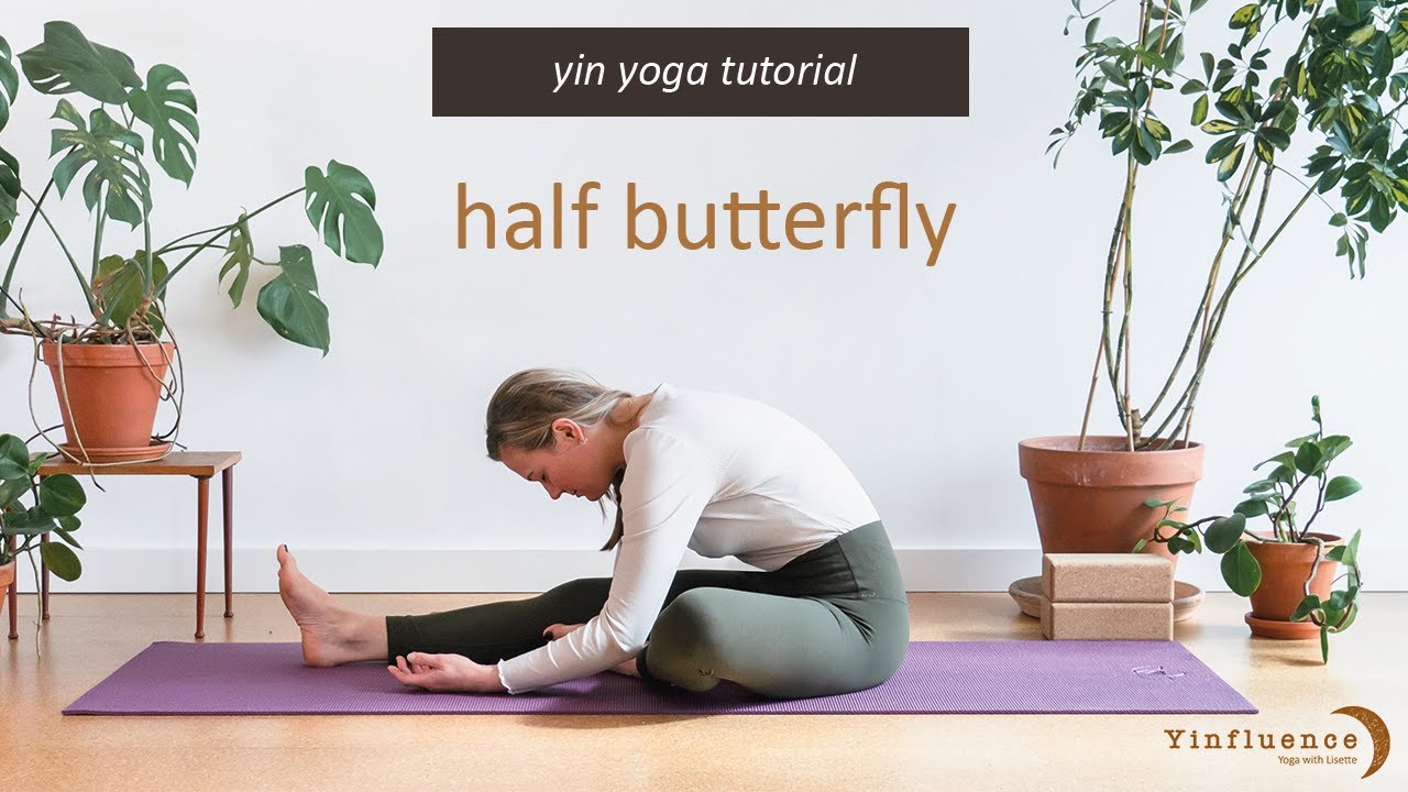 Yin yoga tutorial: Half butterfly pose | Yinfluence