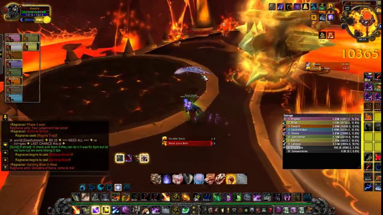 Ragnaros 10 HC with WSI Boomkin PoV