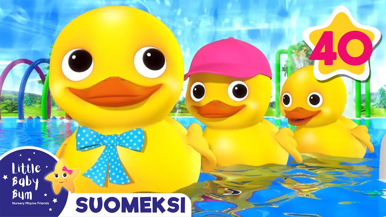 Viisi pientä ankkaa | Lastelaulude – Little Baby Bum suomi