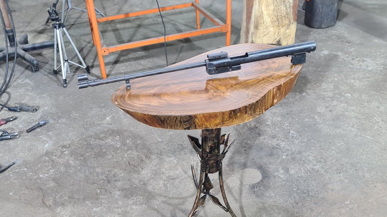 Carabina de pressão cano fixo não está armando(parte1).