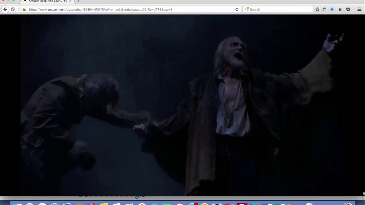 King Lear storm scene
