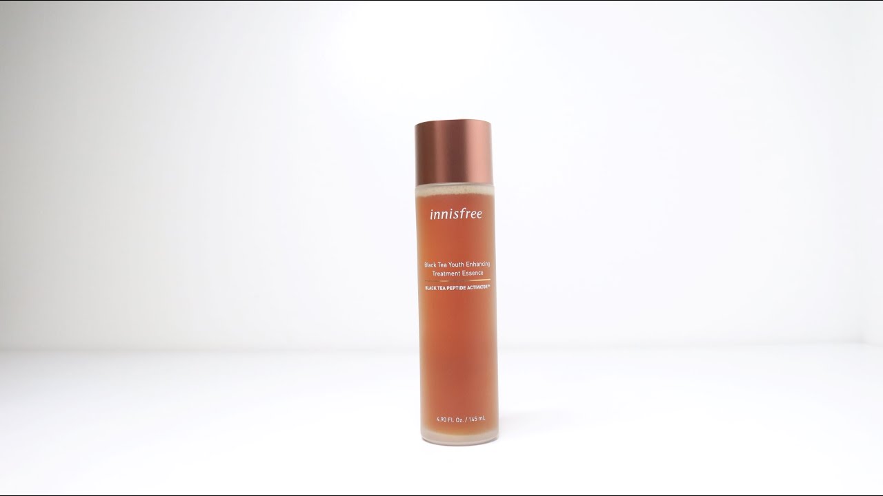 Introducing innisfree's NEW Black Tea Youth Enhancing Treatment Essence