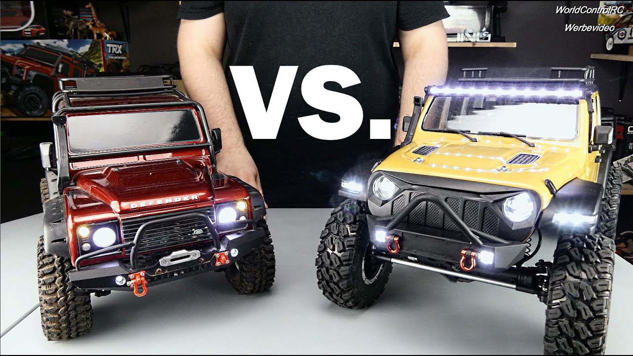 ‼️Traxxas TRX4 vs. Absima Yucatan CR1.8 - Eine Gegenüberstellung‼️