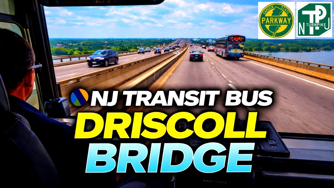 On the Job w/NJ Transit: Howell to NYC --Garden State Parkway to NJ Turnpike