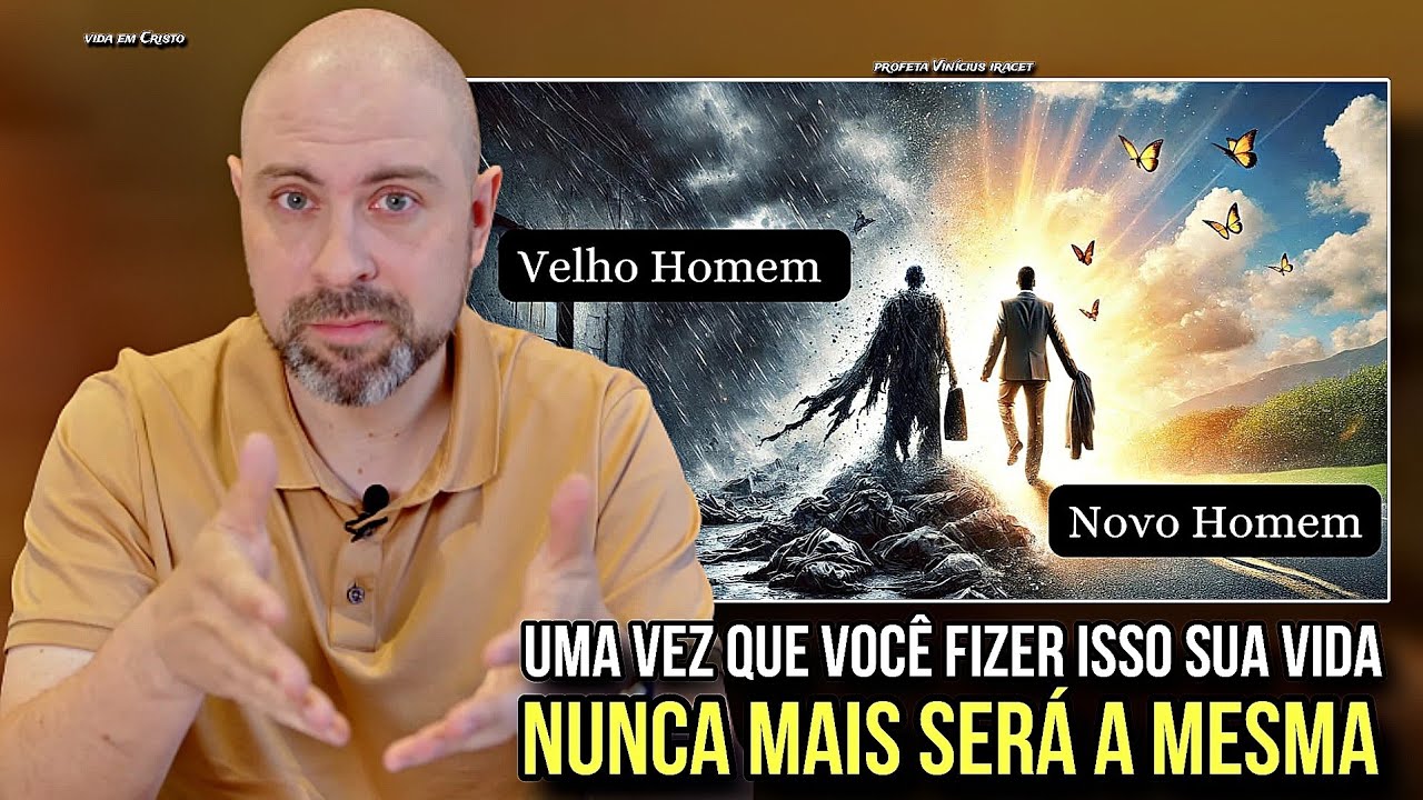 UMA VEZ QUE VOCÊ FIZER ISSO SUA VIDA NUNCA MAIS SERÁ MESMA - PROFETA VINÍCIUS IRACET 