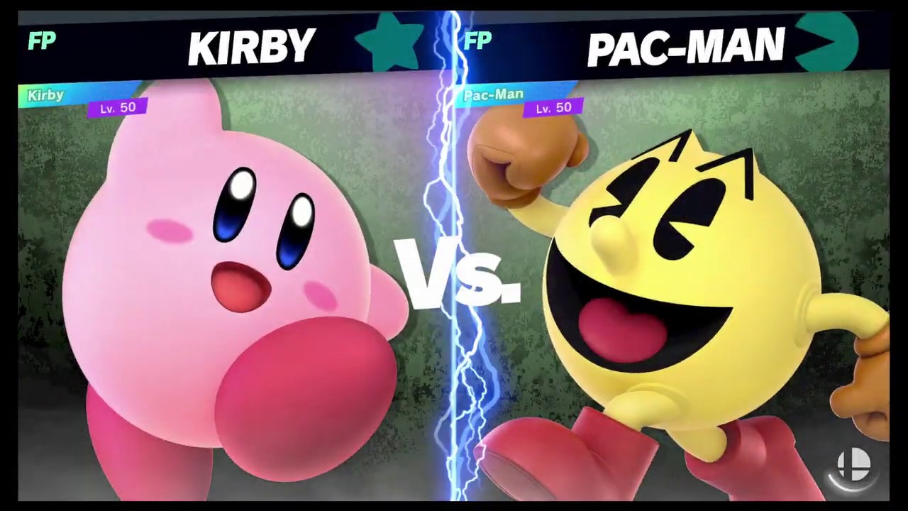 Super Smash Bros Ultimate Amiibo Fights   Request #4091 Kirby vs Pac Man