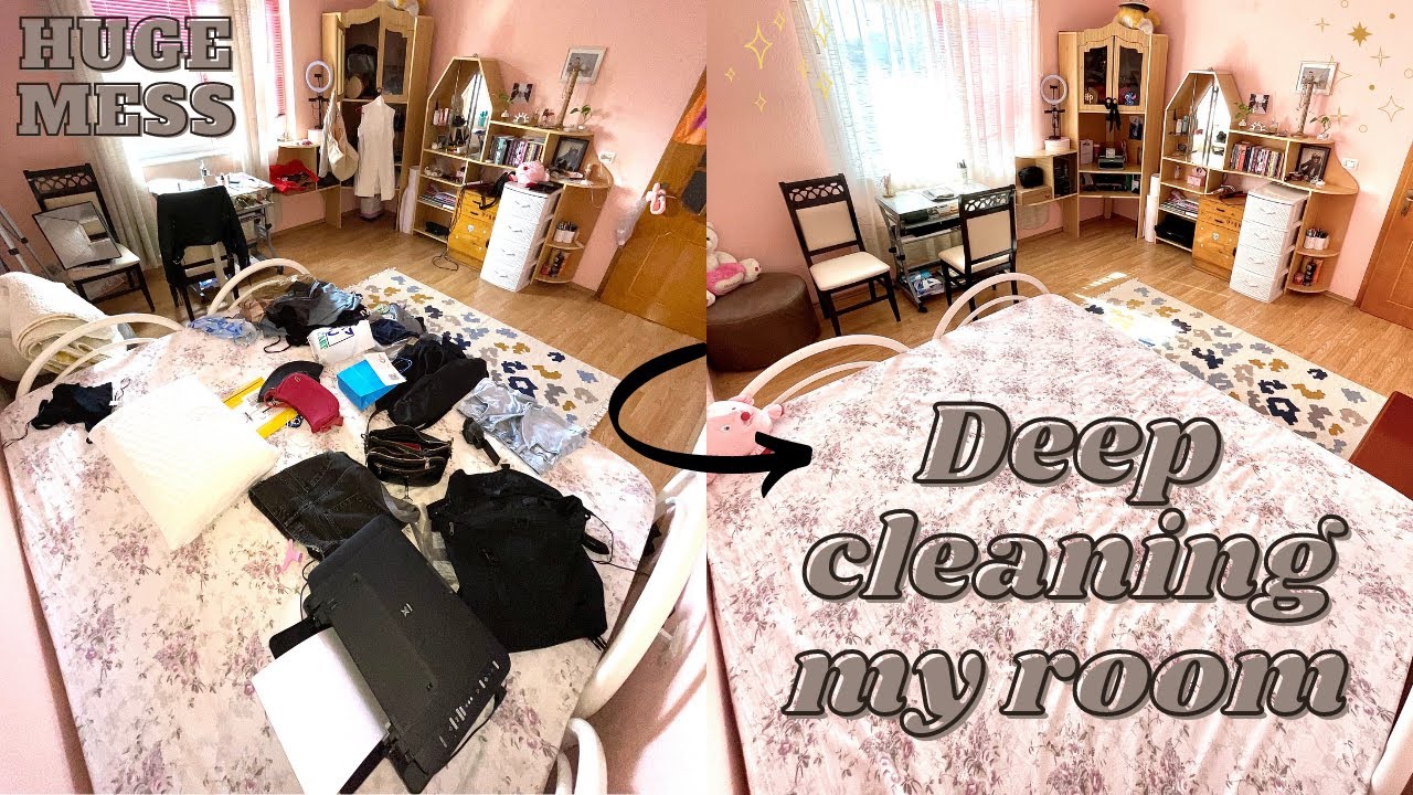 Pastrojme bashke | Pastrim i thelle i dhomes | Gati per shkolle | Room Tour