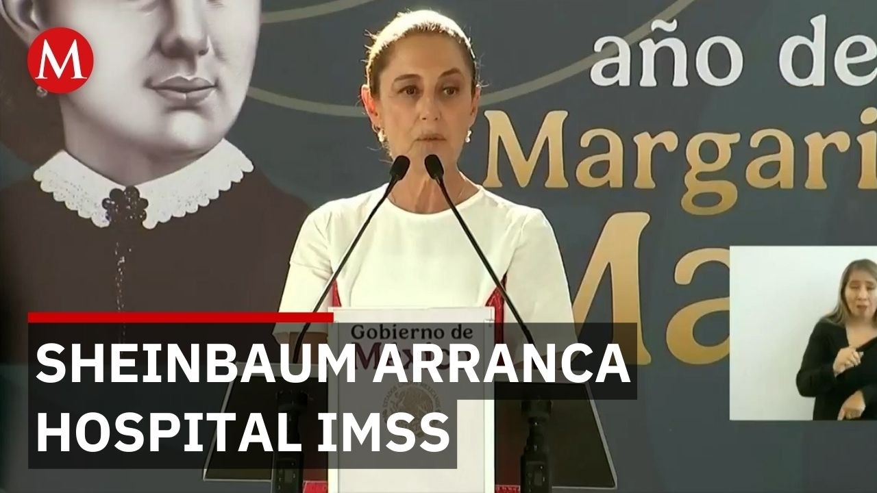 Sheinbaum inicia construcción de Hospital Regional del IMSS en Saltillo con 560 camas