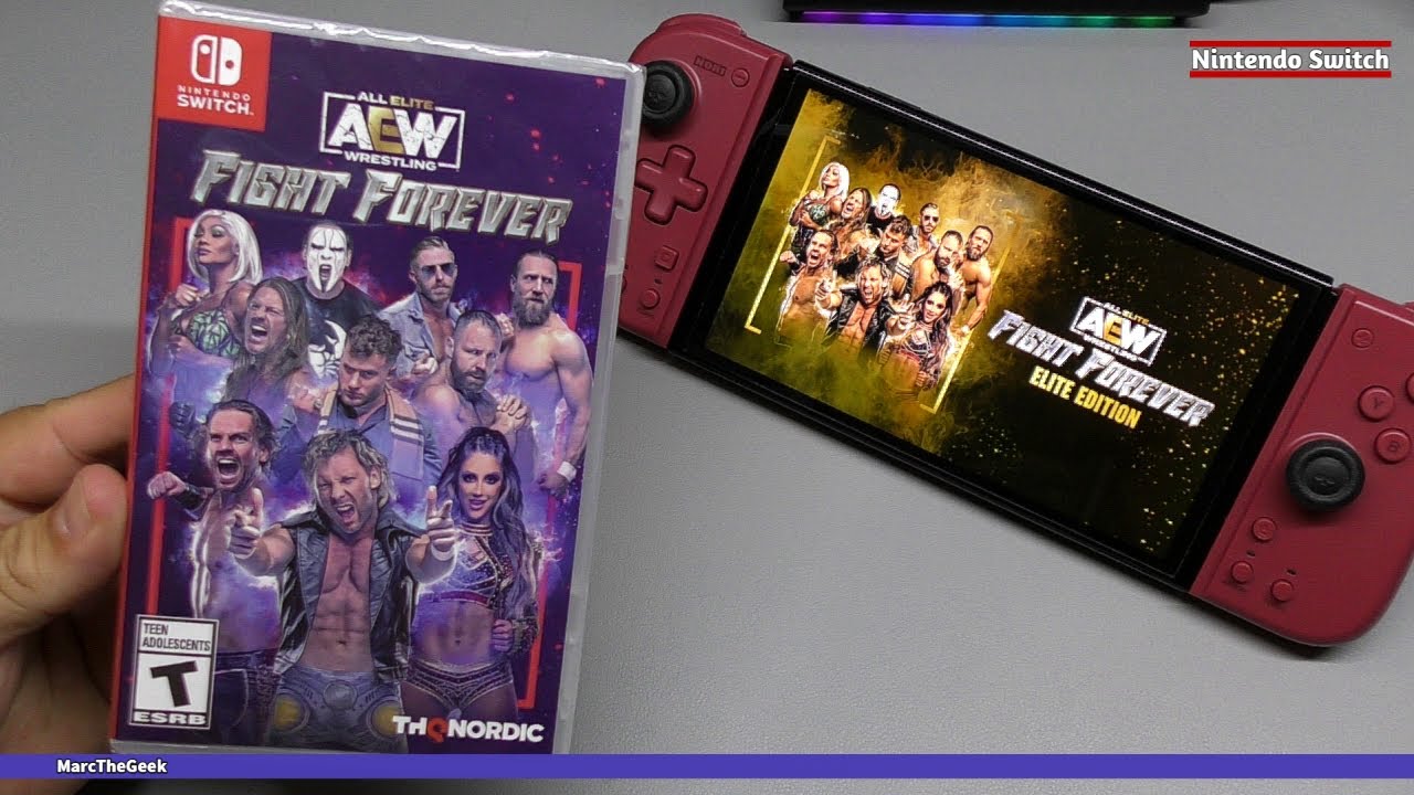 AEW: Fight Forever Unboxing / Gameplay on Nintendo Switch