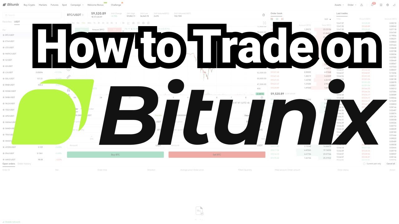 How to Trade on Bitunix Spot Market: A Step-by-Step Guide for Beginners